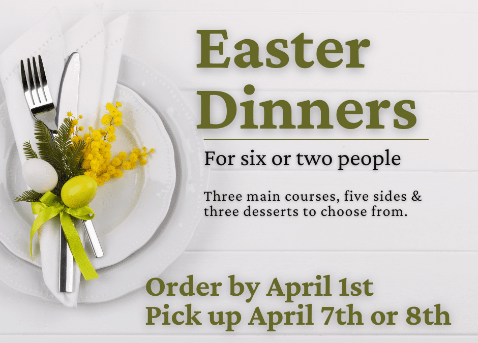 Easter Dinner Packages & Pre-orders